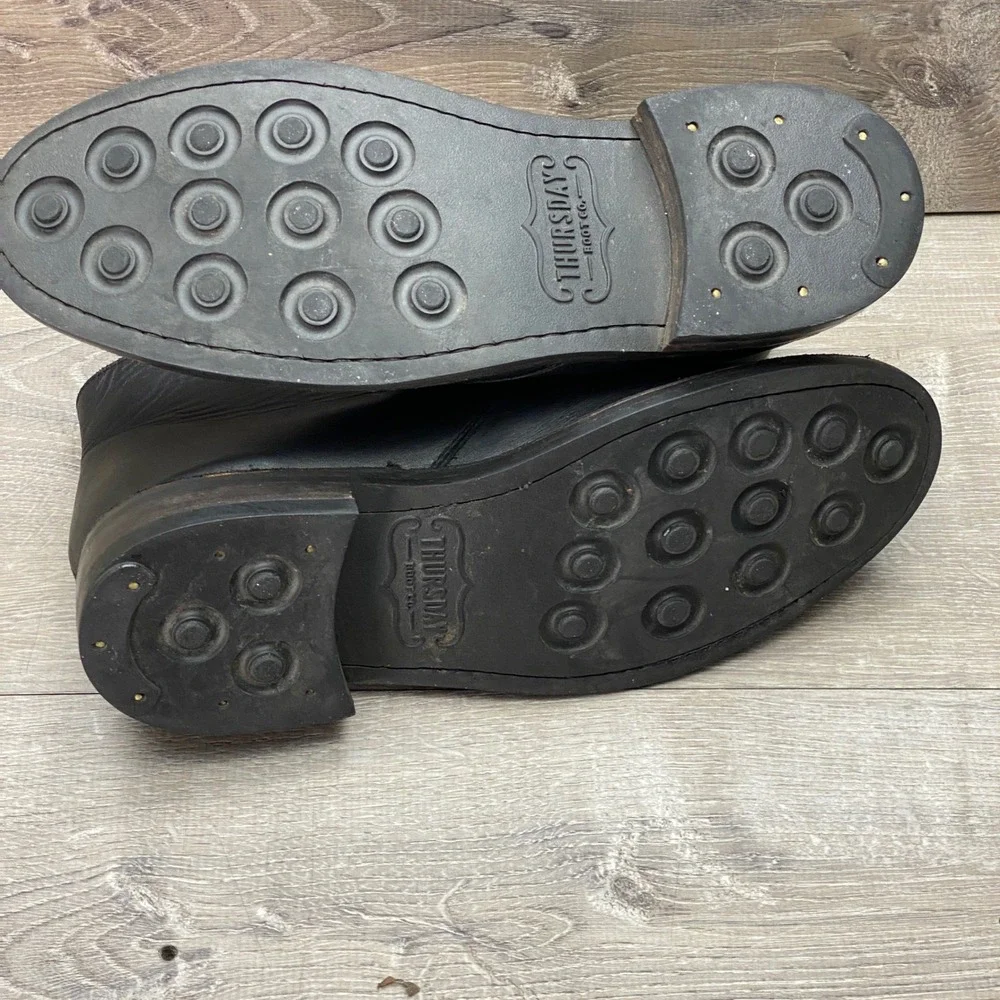 Thursday‎ Boot Co. Boots Scout Mens 6.5 (Fits 7.5) Black Leather Chukka Shoes
